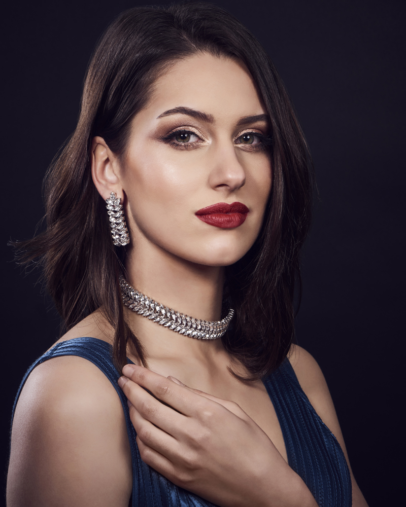 Portrait retouching sample